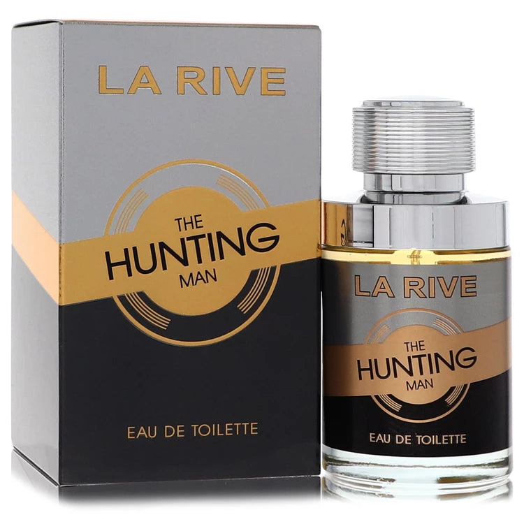 The Hunting Man Cologne bottle — Woody Spicy men's fragrance with lemon, lime, cloves, wet ground, and earthy wood notes