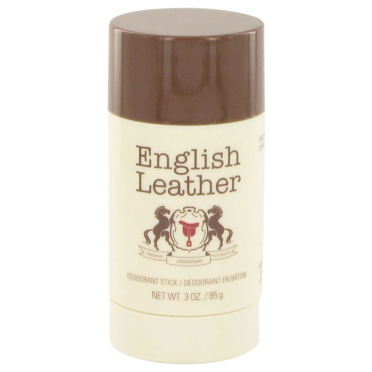 English Leather Cologne by Dana bottle - classic leather fragrance with citrus, lavender, rosemary, cedar, tonka bean, vetiver and musk
