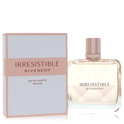 Givenchy Irresistible perfume bottle and packaging on a white background