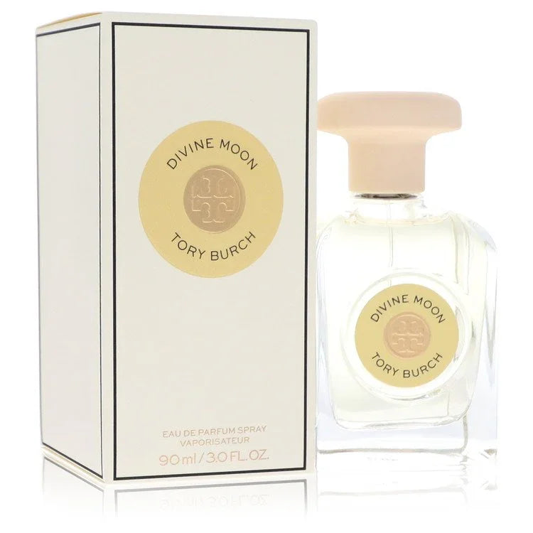 Tory Burch Divine Moon perfume bottle floral fragrance with honey and sandalwood