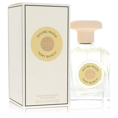 Tory Burch Divine Moon perfume bottle floral fragrance with honey and sandalwood