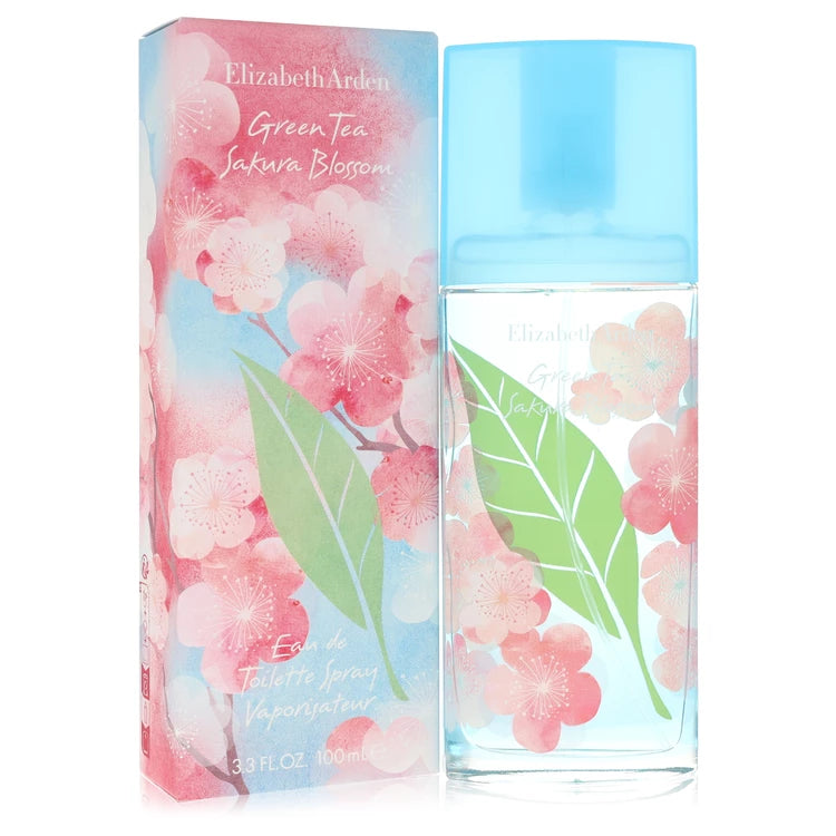 Elizabeth Arden Green Tea Sakura Blossom bottle - floral green perfume with citrus, sakura, green tea, peony and musk