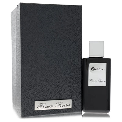 Franck Boclet Cocaïne Cologne bottle — provocative floral spicy fragrance with tobacco, caramel, raspberry, tuberose, orchid, vanilla, and incense.