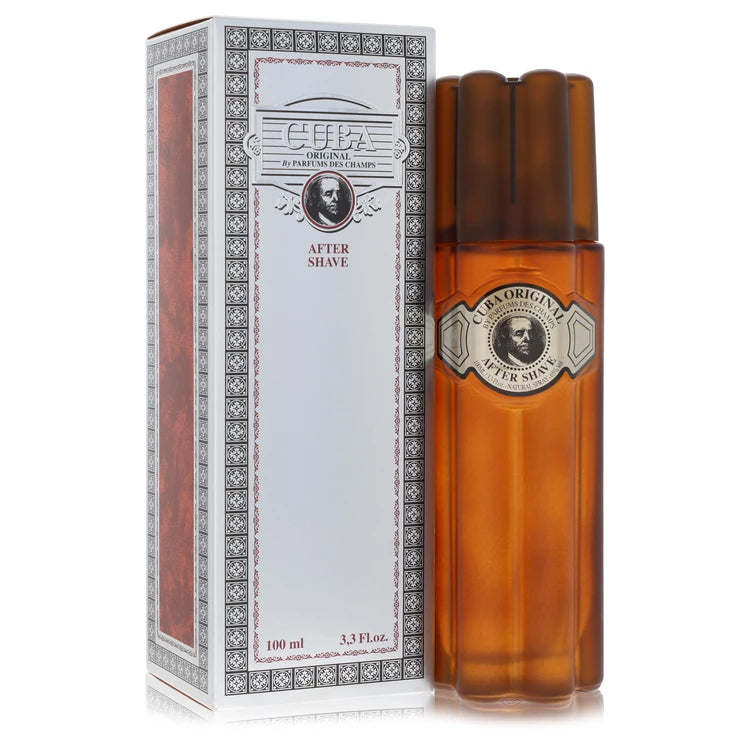 3.4 oz Cuba Gold by Fragluxe Eau de Parfum bottle — men's woody oriental EDP with bergamot, lavender and vanilla