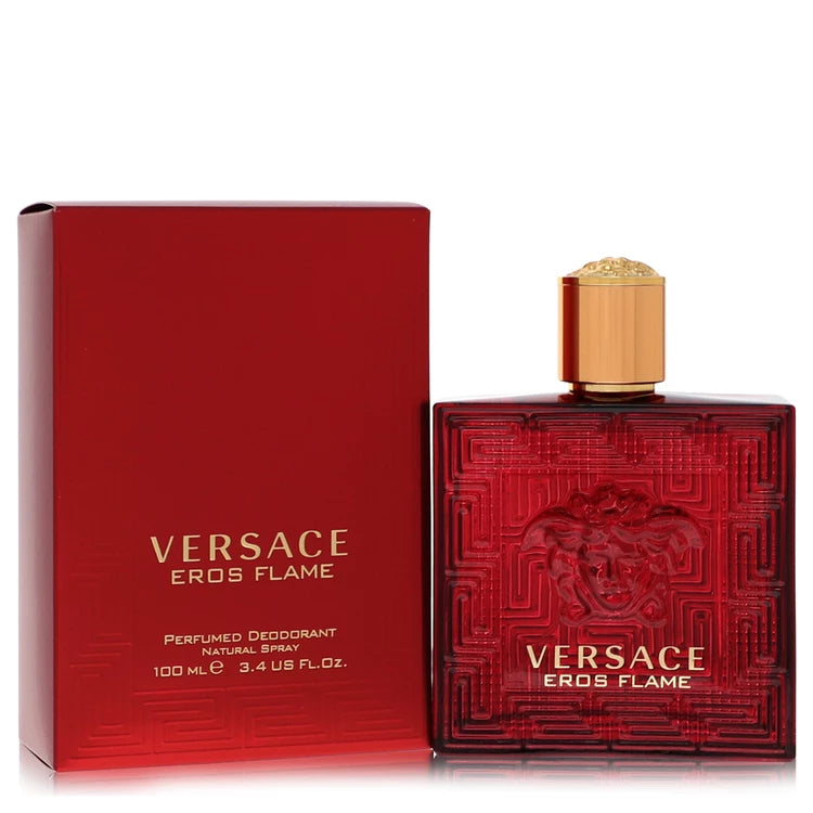 Versace Eros Flame Cologne 3.4 oz Deodorant Spray