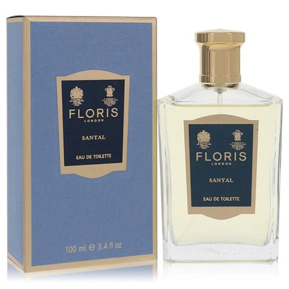 Floris London Santal Eau de Toilette bottle and packaging on a white background