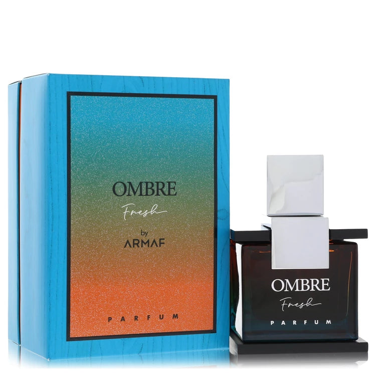 Armaf Ombre Fresh Eau de Parfum bottle with green mandarin, lavender, cardamom, vanilla and clean woody notes