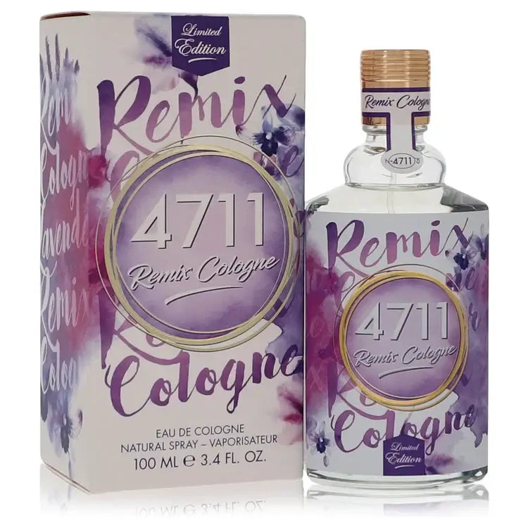 4711 Remix Lavender Cologne 3.4 oz Eau De Cologne Spray (Unisex)