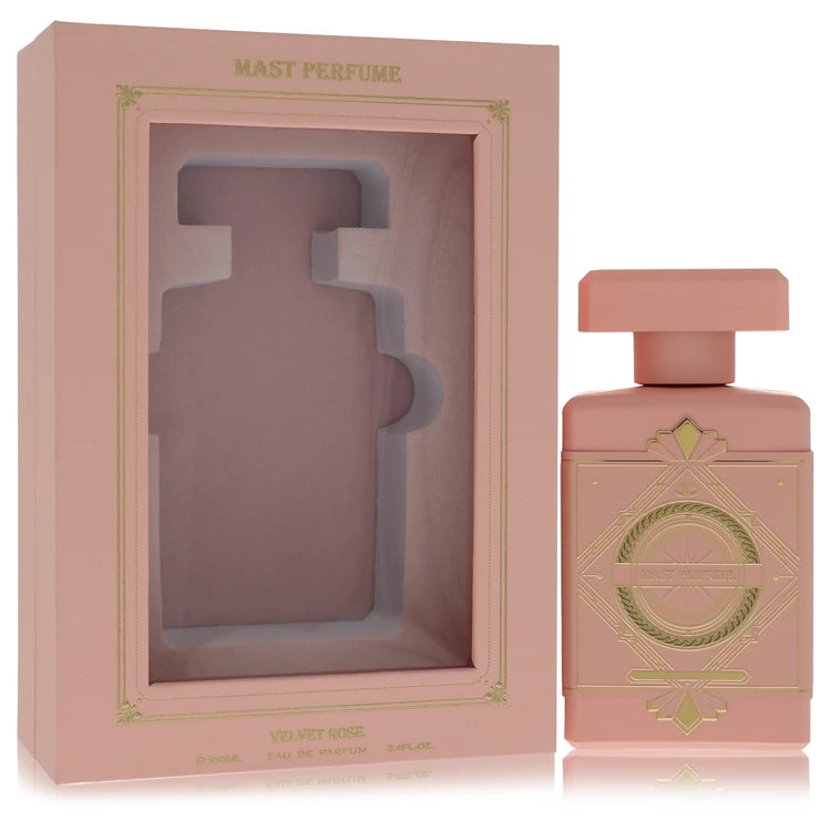 Bharara Mast Velvet Rose Eau de Parfum bottle with rose, saffron, Damask rose, jasmine, oud, sandalwood and amber