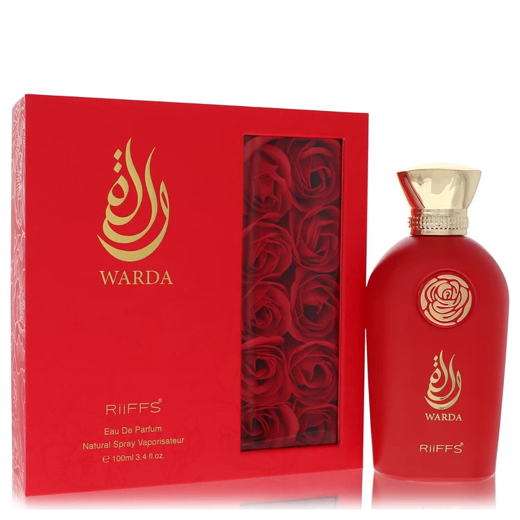 Riiffs Warda perfume bottle for women by Riiffs — Bright energizing fruity fragrance with mandarin, pear, black currant, musk, and vanilla notes