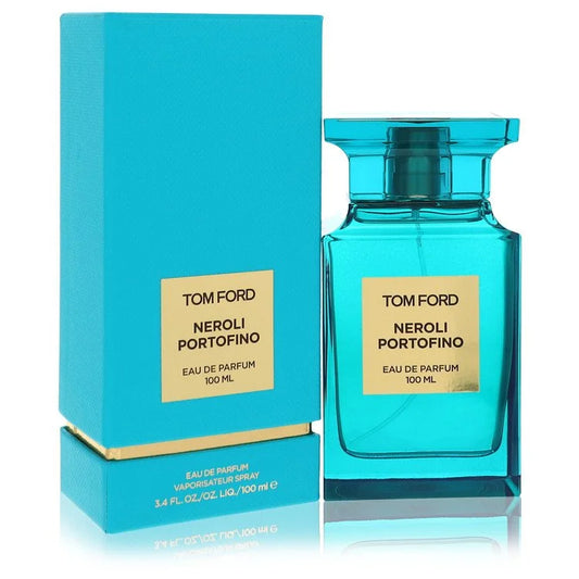 Tom Ford Neroli Portofino perfume bottle and packaging on a white background