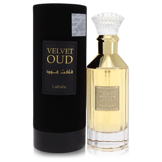 Lattafa Velvet Oud Perfume 3.4 oz Eau De Parfum Spray (Unisex)