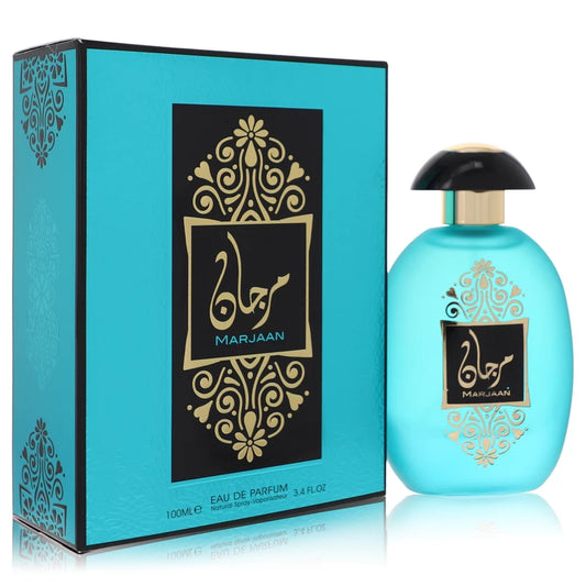 Al Wataniah Marjaan perfume bottle — oriental floral fragrance for women with animalic, musk, floral, yellow floral, amber, and tuberose notes