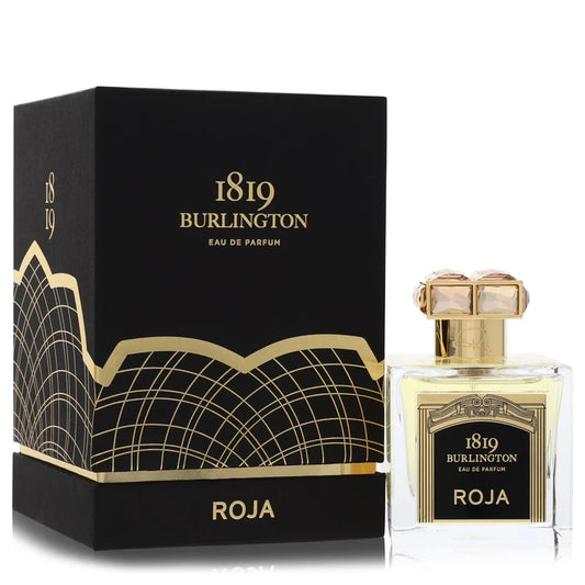 Roja Burlington 1819 by Roja Parfums bottle — grand chypre-floral-oriental parfum with bergamot, petitgrain, rose, iris, oakmoss, civet, castoreum, and ambergris by Roja Dove
