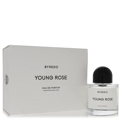 Byredo Young Rose floral spicy perfume bottle