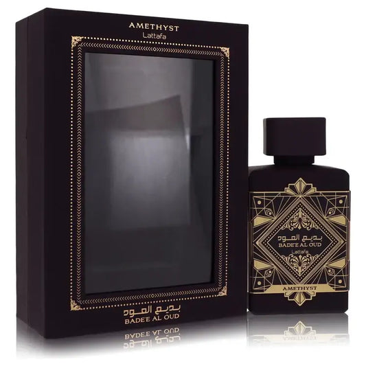 Lattafa Badee Al Oud Amethyst Perfume 3.4 oz Eau De Parfum Spray (Unisex)

