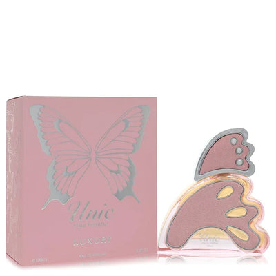 Khalis Unic Luxury Collection Perfume bottle with bergamot, lemon, neroli, rose, jasmine, lavender, sandalwood, musk, and amber
