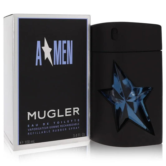 Guilty Fragrance Angel Cologne
By Thierry Mugler for Men 3.4 oz Eau De Toilette Spray Refillable (Rubber)
