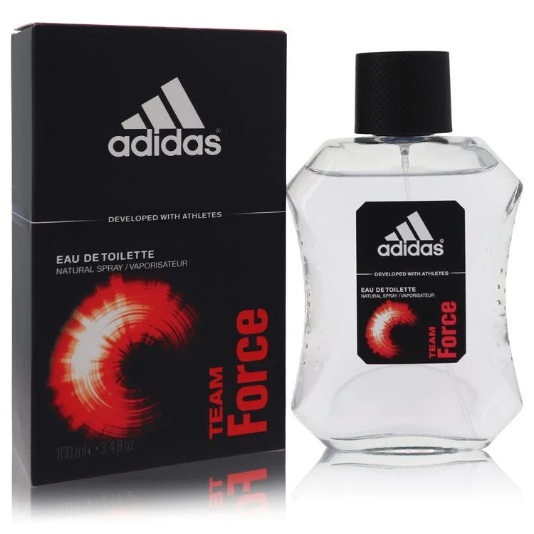 Adidas Get Ready Cologne bottle — fresh aquatic woody fragrance with citrus, aquatic notes, woods, musk and amber