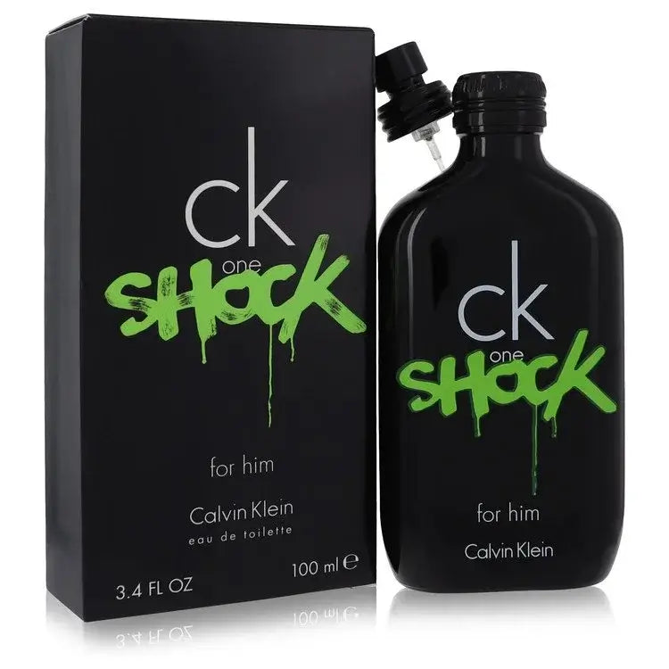 Ck One Shock Cologne 3.4 oz Eau De Toilette Spray

