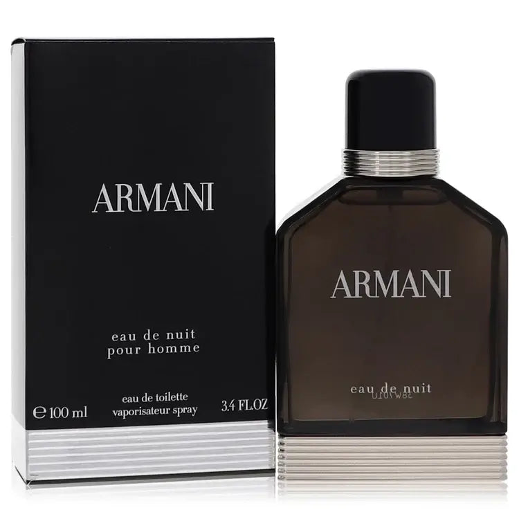 Guilty Fragrance 
Armani Eau De Nuit Cologne
By Giorgio Armani for Men 3.4 oz Eau De Toilette Spray
