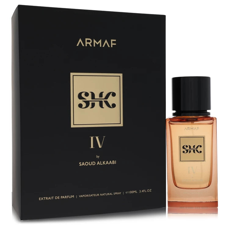 Armaf Shk IV by Saoud Alkaabi Cologne bottle — a modern luxury fresh aromatic woody fragrance for men featuring crisp bergamot, lemon, aromatic lavender, black pepper, and warm amber notes