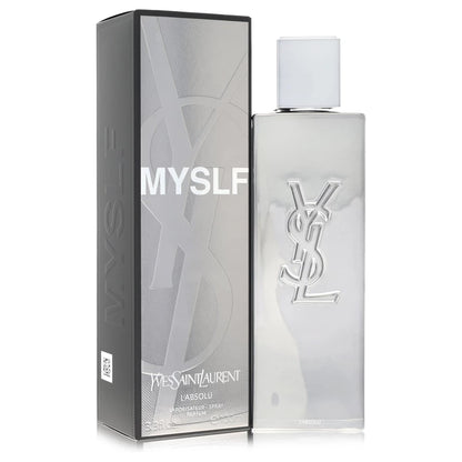 Yves Saint Laurent MYSLF L'Absolu bottle with bergamot, ginger, cardamom, orange blossom and patchouli
