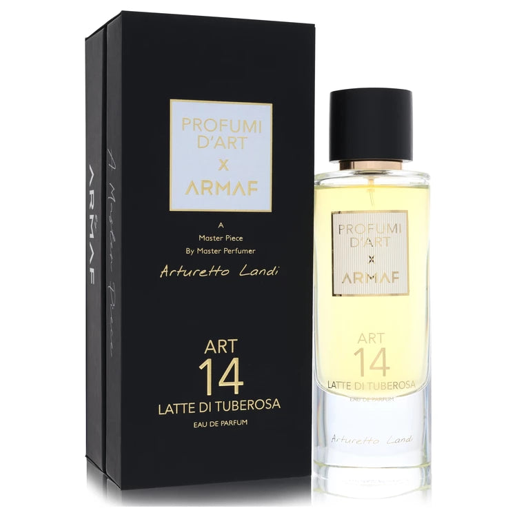 Armaf Profumi d'Art14 Latte Di Tuberosa Cologne bottle - creamy floral Eau de Parfum with tuberose, coffee, milk and coconut
