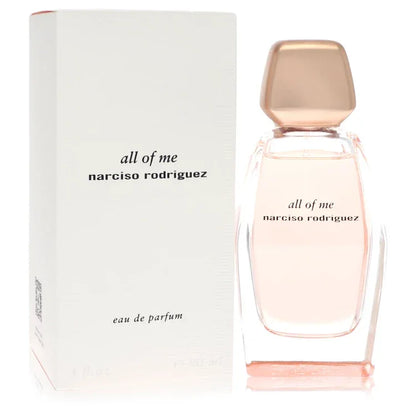 Narciso Rodriguez All Of Me Perfume bottle — Floral Woody Musk women's fragrance with magnolia, rose, bourbon geranium, musk, and sandalwood notes

