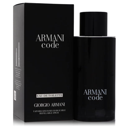 Armani Code Cologne 4.2ozEauDeToiletteSprayRefillable