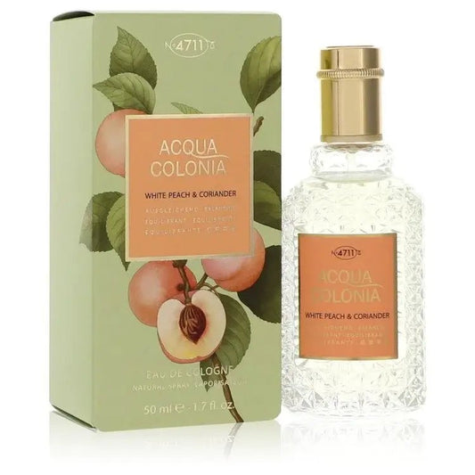 4711 Acqua Colonia White Peach & Coriander PerfumeCologne SprayBy 4711 for Men and Women1.7 oz Eau De Cologne Spray (Unisex)