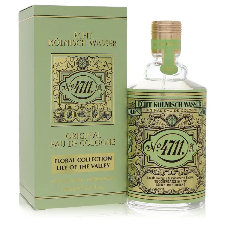 4711 Eau de Cologne bottle and packaging on a white background