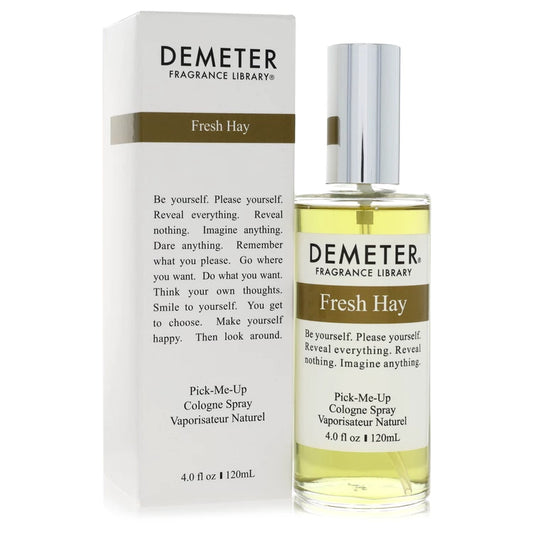 Demeter Fragrance Library Fresh Hay cologne spray perfume in original minimalist Demeter packaging sealed
