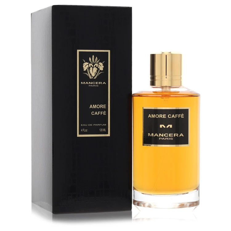 Mancera Amore Caffe Perfume bottle — Oriental Gourmand unisex fragrance with coffee, coconut, jasmine, rose, vanilla, sandalwood, and musk