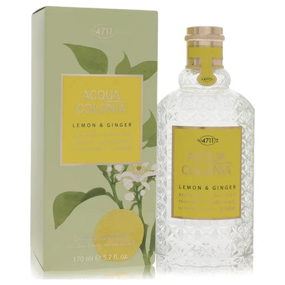4711 Acqua Colonia Lemon and Ginger bottle citrus aromatic fragrance

