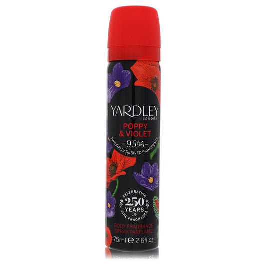 2.6 oz Body Fragrance SprayYardley Poppy & Violet Body Fragrance Spray By Yardley LondonBy Yardley London for WomenGuilty Fragrance
