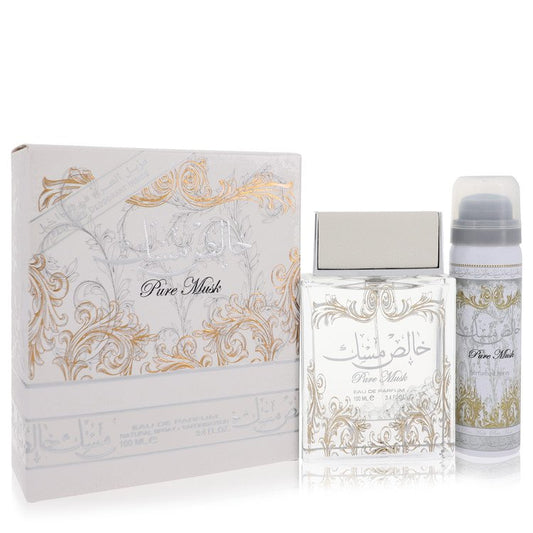 3.4 oz Eau De Parfum Spray Plus 1.7 DeodorantLattafa Pure Khalis Musk Perfume By LattafaBy Lattafa for WomenGuilty Fragrance