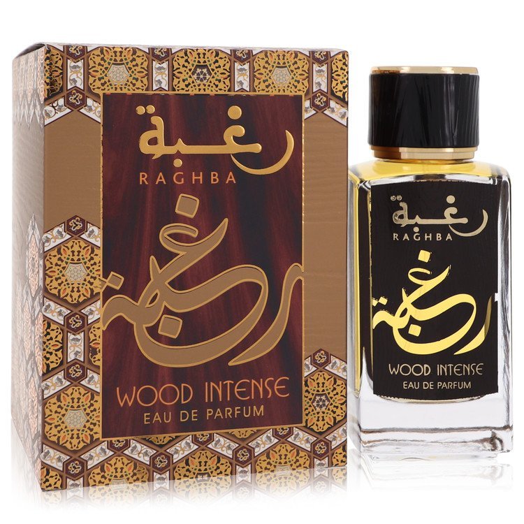 3.4 oz Eau De Parfum SprayRaghba Wood Intense PerfumeLattafaGuilty Fragrance