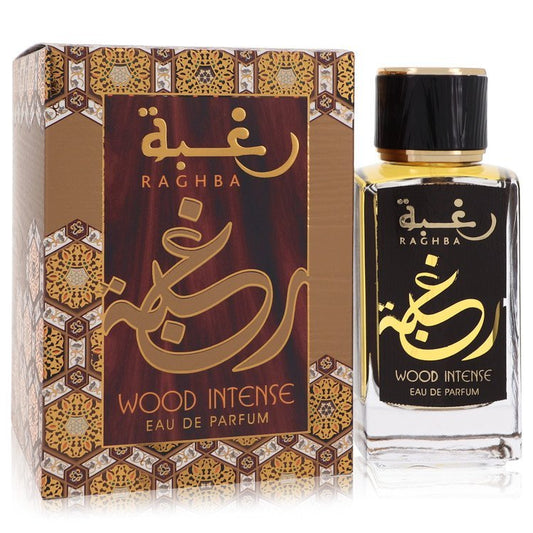 3.4 oz Eau De Parfum SprayRaghba Wood Intense PerfumeLattafaGuilty Fragrance