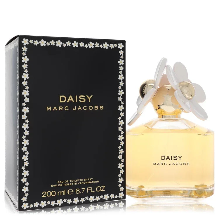 Marc Jacobs Daisy Perfume bottle — White Floral women fragrance with violet leaf, grapefruit, strawberry, violet, jasmine, gardenia, vanilla, musk, and white woods