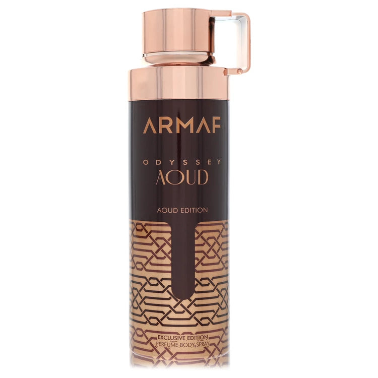 Armaf Odyssey Aoud Cologne bottle — oriental woody fragrance with grapefruit, bergamot, black pepper, saffron, oud and patchouli
