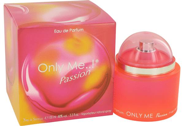 Only Me Passion Perfume by Yves De Sistelle bottle - floral fruity gourmand fragrance with tropical fruits, jasmine, rose and musk
