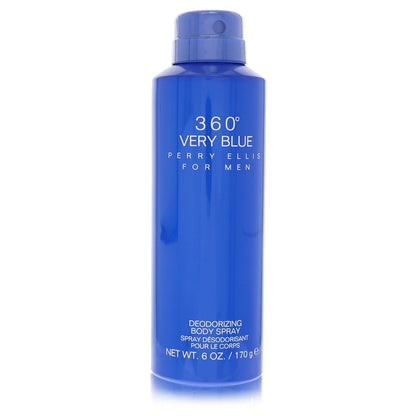 Perry Ellis 360 Very Blue Eau de Toilette spray for men 6 oz bottle
