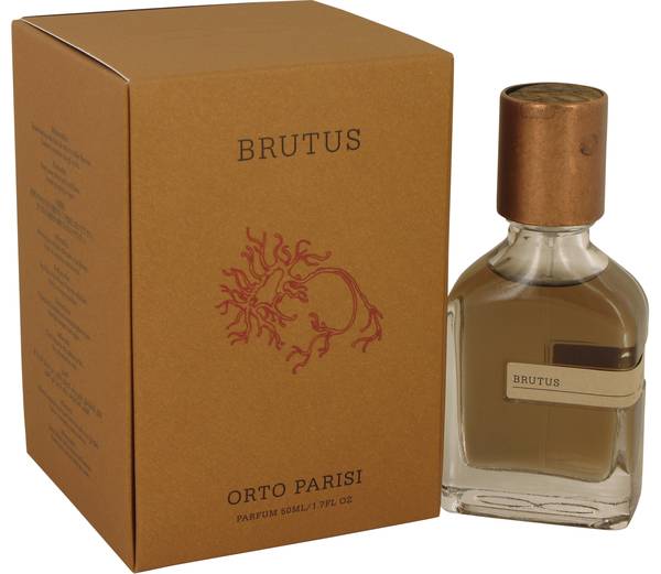 Orto Parisi Brutus Parfum for Men and Women bottle - Unisex citrus woody fragrance with bergamot, mandarin, amber, spicy notes, patchouli, and musky notes