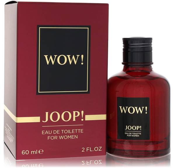 Joop! Wow! for Women Eau de Toilette bottle - floral fruity fragrance with blackcurrant, peach, jasmine, rose, sandalwood, musk, and vanilla