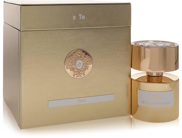 Tiziana Terenzi Tabit bottle - floral woody musk fragrance with peach, coconut, warm sand accord, vanilla, and candy accord