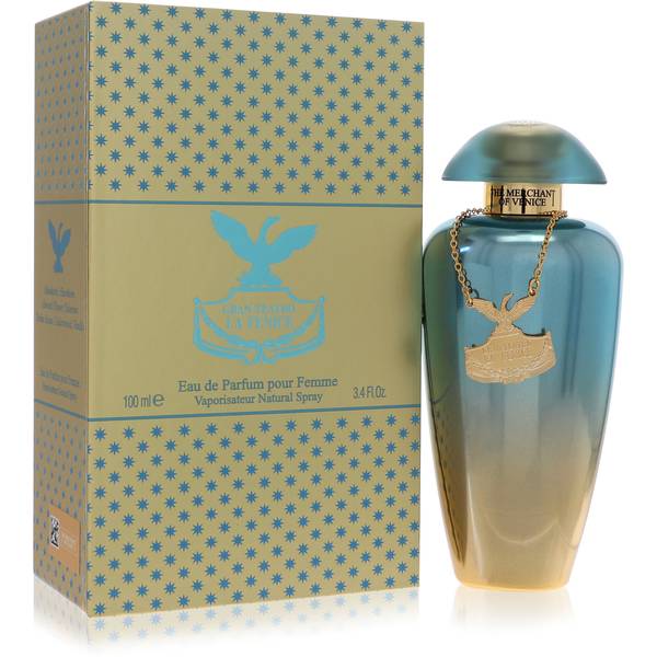 The Merchant of Venice La Fenice Pour Femme Perfume bottle - powdery oriental floral fragrance with hawthorn, heliotrope, tuberose and vanilla
