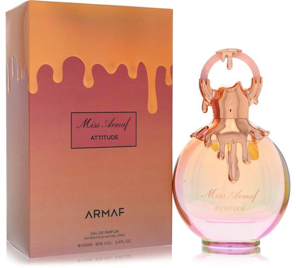 Armaf Miss Attitude Eau de Parfum for Women bottle - Women's fruity floral musky fragrance with citrus, red fruits, crisp apple, jasmine, rose, white florals, musk, vanilla, and soft woods