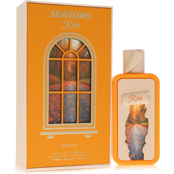 Riiffs Seasons Rise Perfume bottle - floral fresh fragrance with bergamot, saffron, jasmine and blackcurrant
