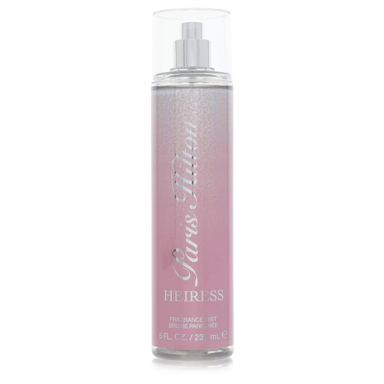 Paris Hilton Heiress Eau de Parfum body mist — luxury women's fruity floral fragrance featuring refreshing notes of passion fruit, champagne mimosa, and honeysuckle